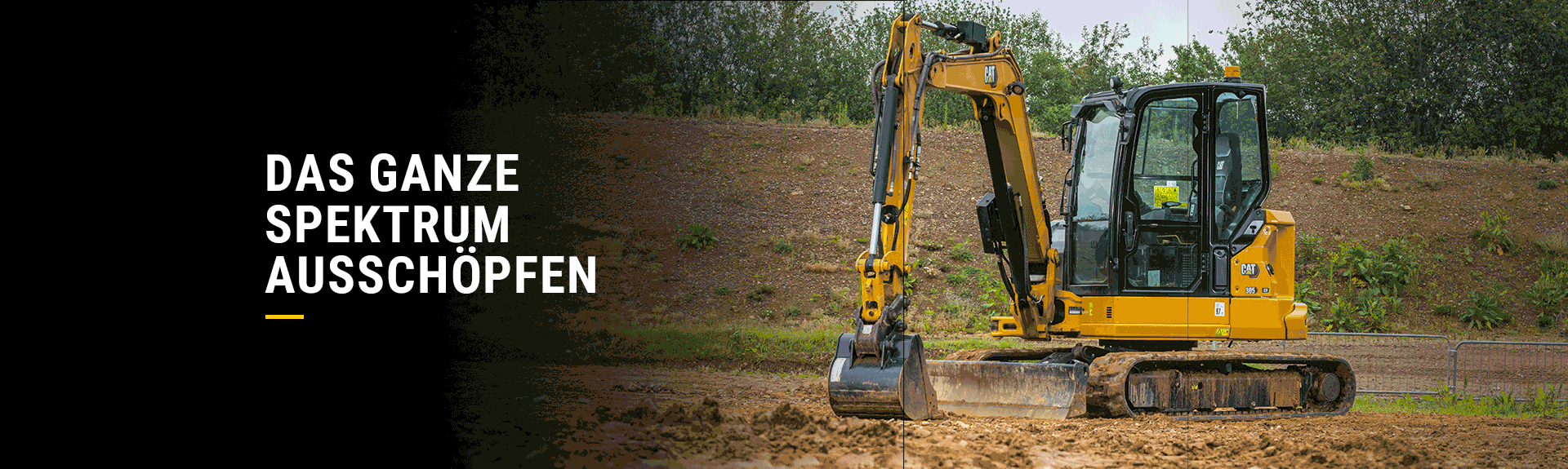 Entdecken Sie die Cat®-Minibagger der nächsten Generation.