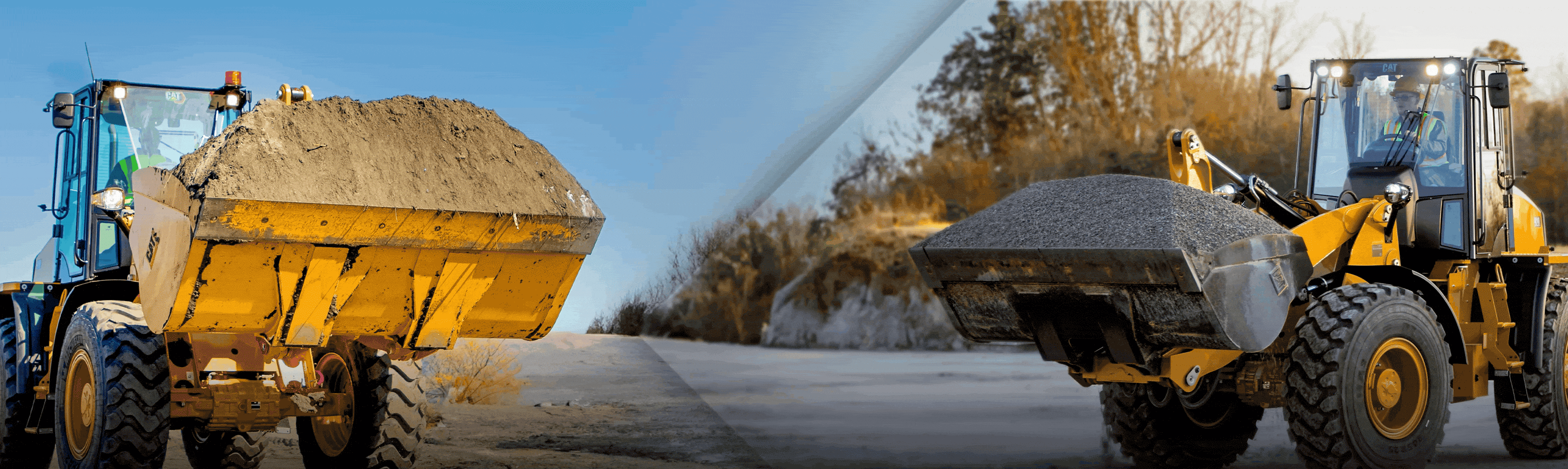Découvrez les dernières caractéristiques, innovations et modèles de machine dans la nouvelle gamme de chargeuses sur pneus Cat® de petite taille et compactes.