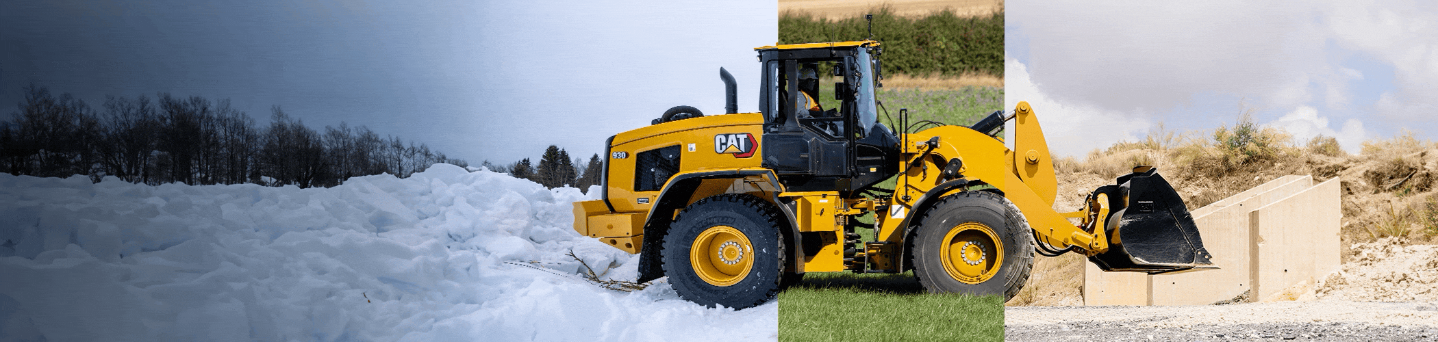 THE CAT® NEXT GEN SMALL WHEEL LOADERS