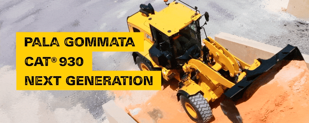 La nuova pala gommata 930  Cat® 