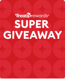 Treats Rewards Super Giveaway & a dog wearing a sweater