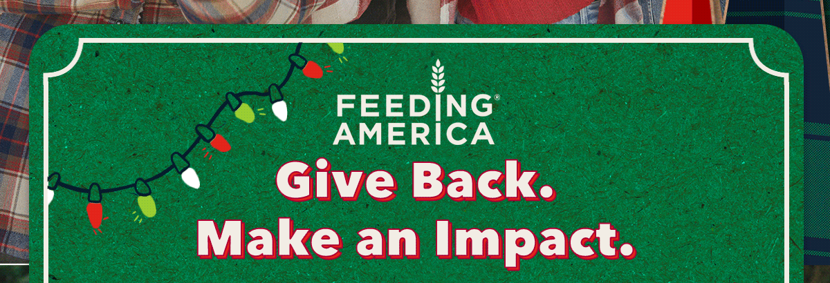 Feeding America | Give Back. Make an Impact.  