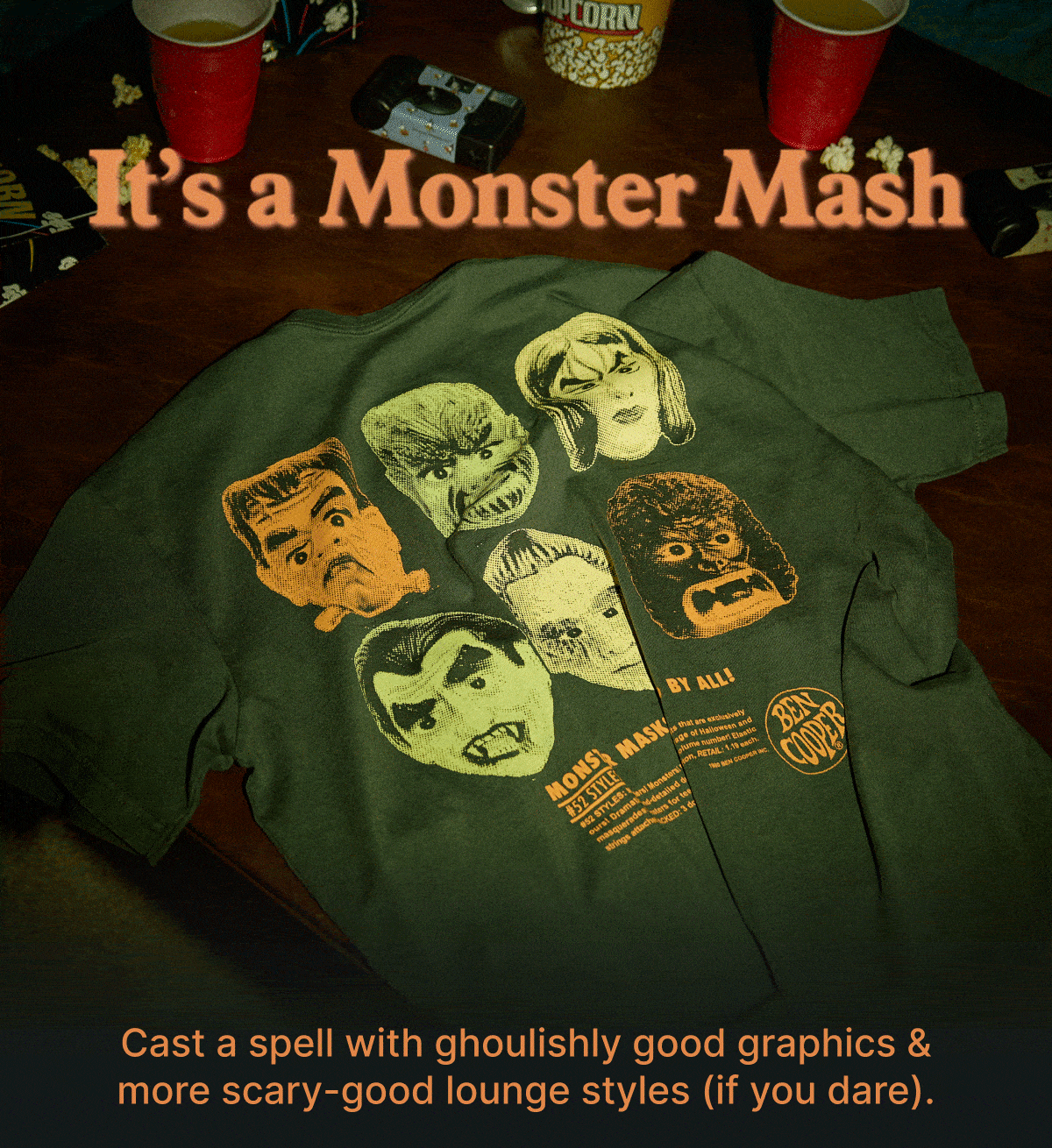 It's a Monster Mash | Cast a spell with ghoulishly good graphics & more scary-good lounge styles (if you dare).
