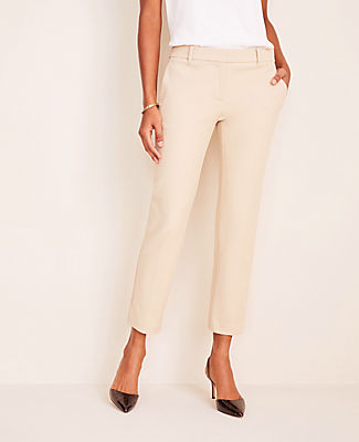 Ann Taylor The Tall Ankle Pant In Coastal Beige