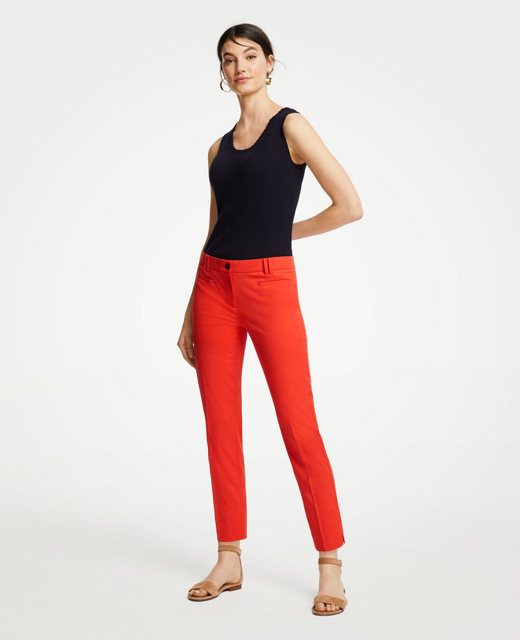 ANN TAYLOR THE CROP PANT - CURVY FIT,461452