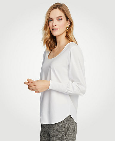 Tops & Blouses for Women- Cold Shoulder, Tunics & More | ANN TAYLOR