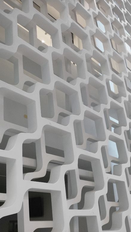 GRG Perforated Wall Panels