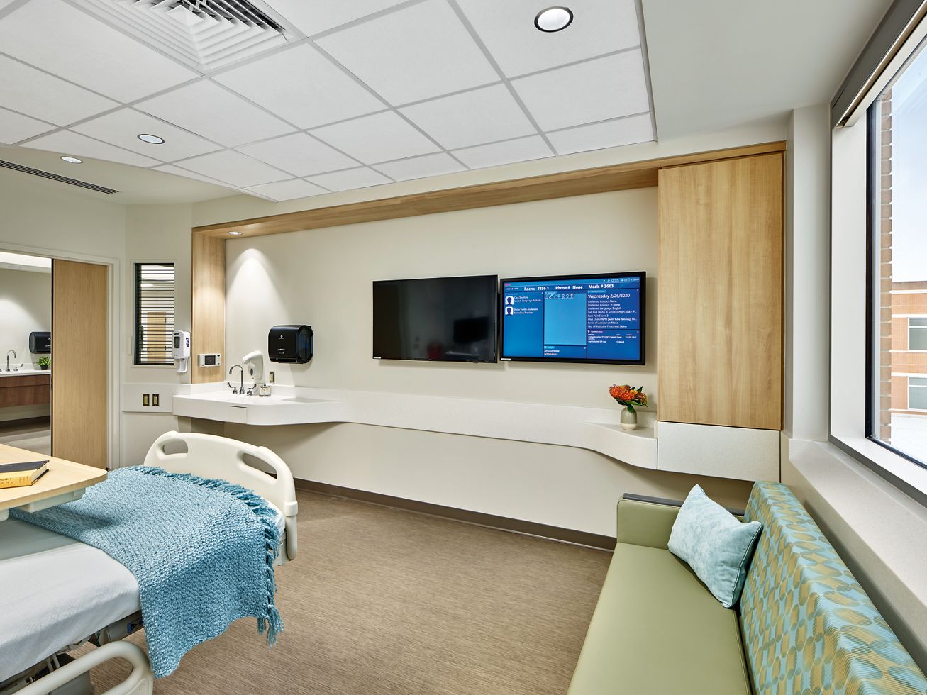 Johns Hopkins Medicine Suburban Hospital | Armstrong Ceiling Solutions ...