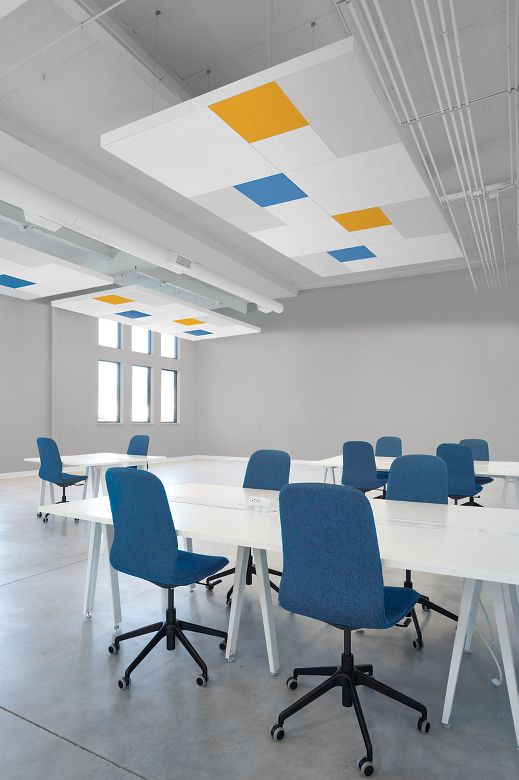 DESIGNFlex for FORMATIONS Acoustical Clouds rendering