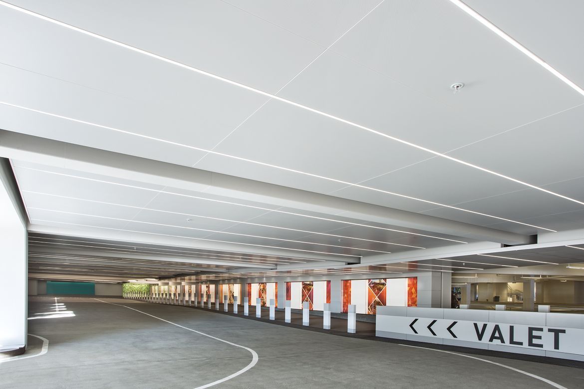 Irvine Spectrum Parking Garage Armstrong Ceiling Solutions Commercial