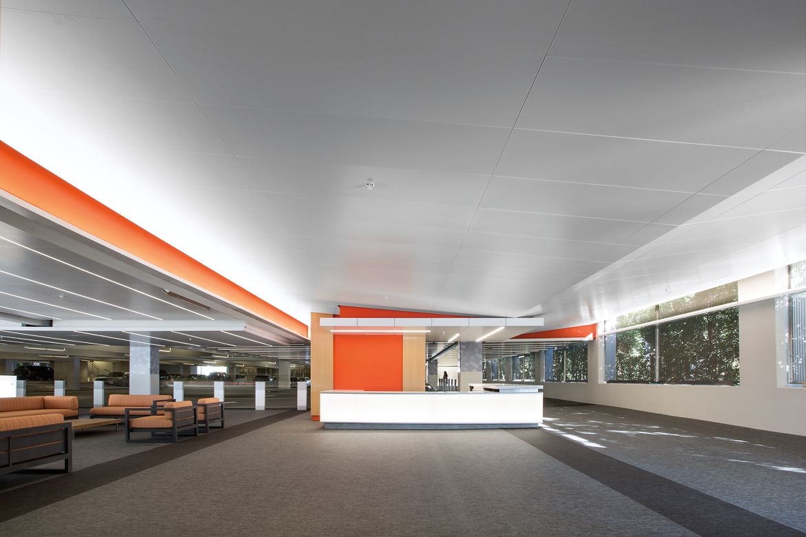 Irvine Spectrum Parking Garage Armstrong Ceiling Solutions Commercial