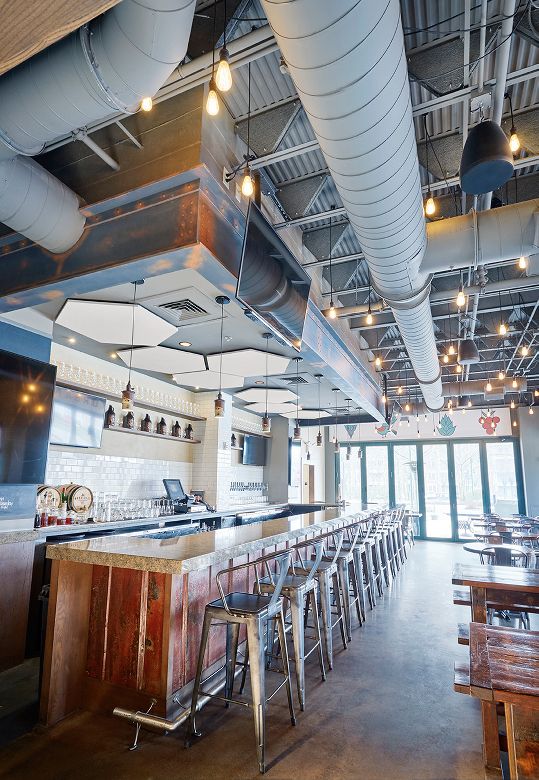 Suburban Beer Garden Armstrong Ceiling Solutions Commercial