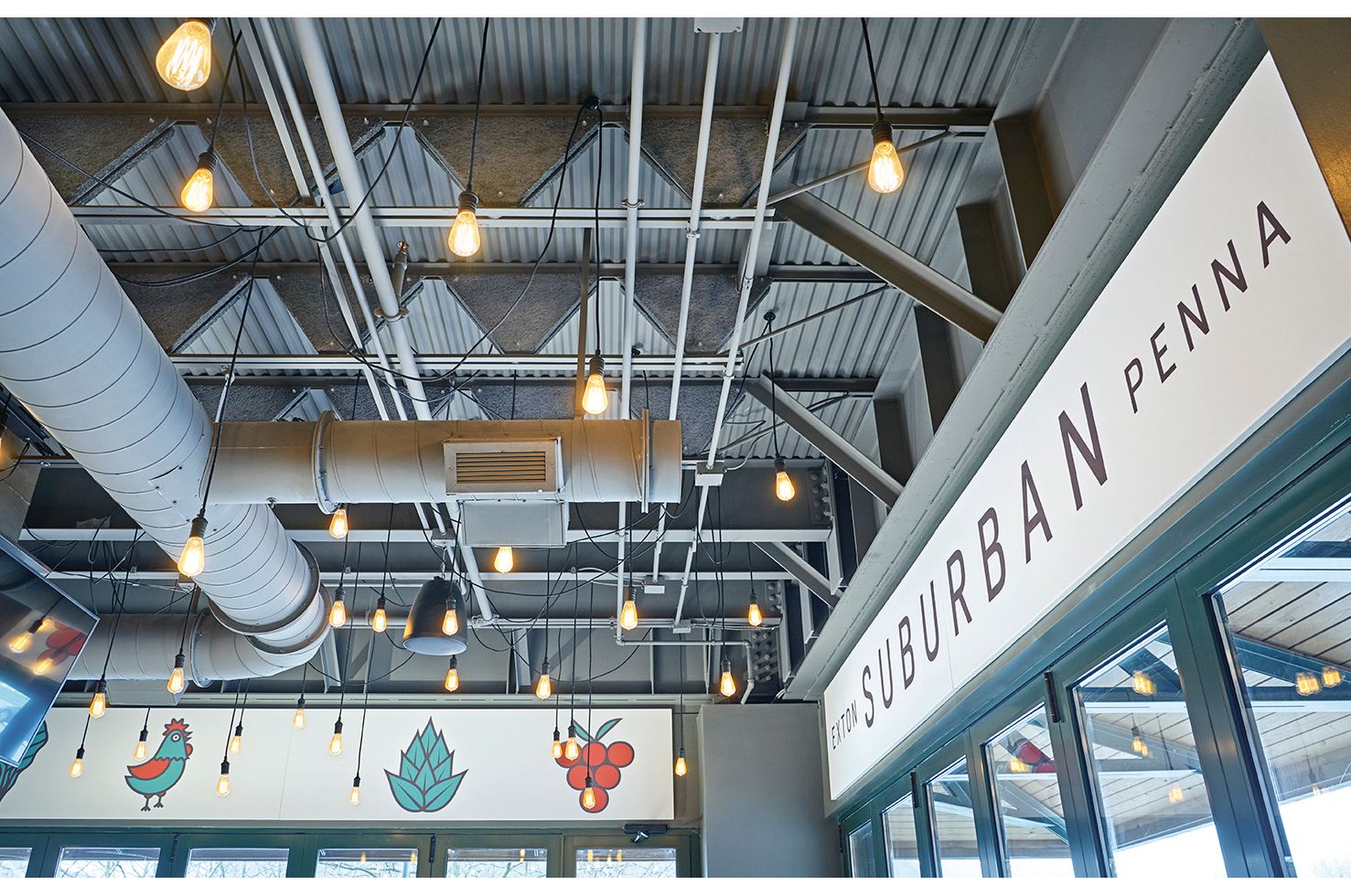 Suburban Beer Garden Armstrong Ceiling Solutions Commercial