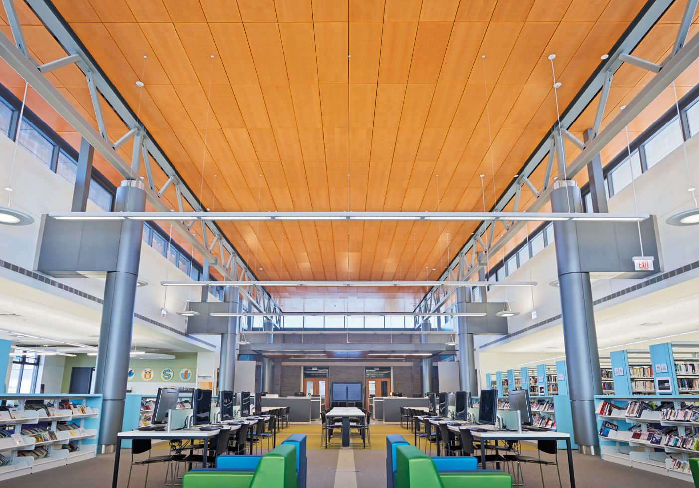 Albany Park Branch Library Armstrong Ceiling Solutions Commercial