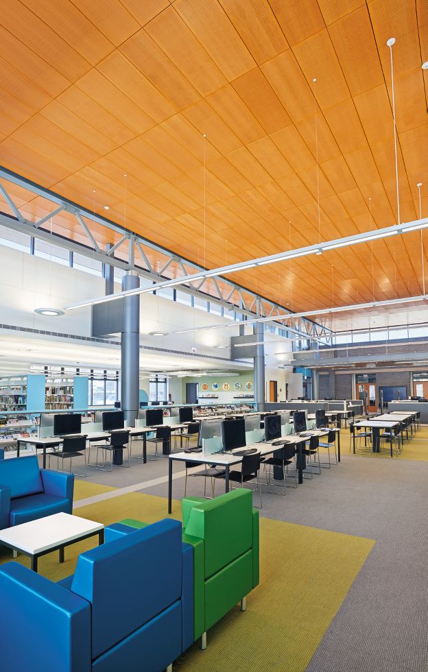 Albany Park Branch Library Armstrong Ceiling Solutions Commercial