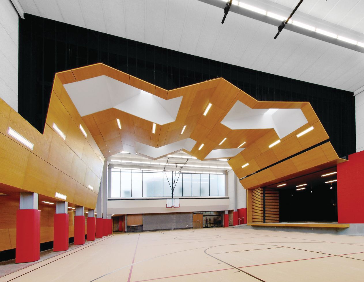 Exeter Schools Multi Purpose Space Armstrong Ceiling Solutions