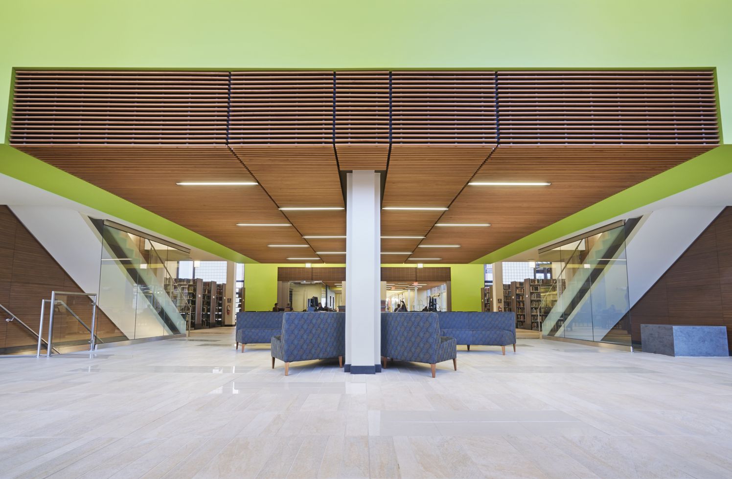 Methodist University Davis Library Armstrong Ceiling Solutions