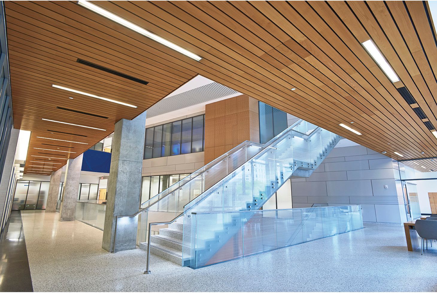 Georgia State University Humanities Law Building | Armstrong Ceiling ...