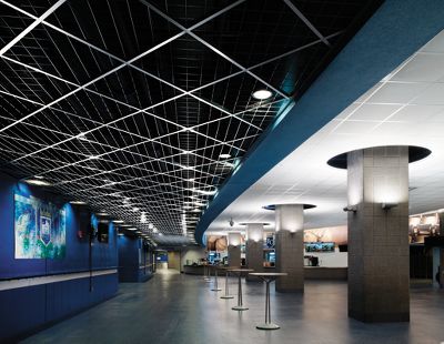 metal mesh ceiling