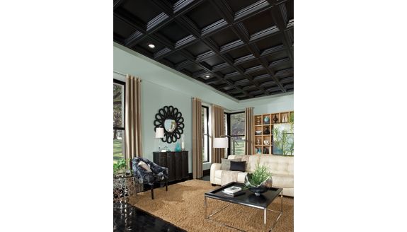 Pinching Pennies Design Drop Down Ceiling Drop Ceiling Makeover Dropped Ceiling