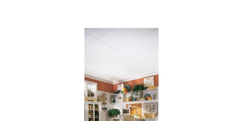 Tuile Plafond Suspendu Noir Plafonds A Aspect Lisse 280 Armstrong Ceilings Residential
