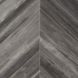 Wooded Chevron Vinyl Sheet - Foggy Gray