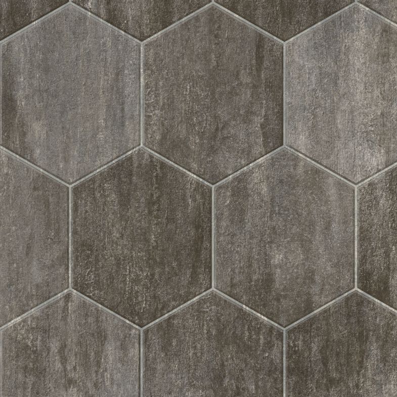 Stone Hex Vinyl Sheet Mountain, Vinyl Flooring That Looks Like Hex Tile