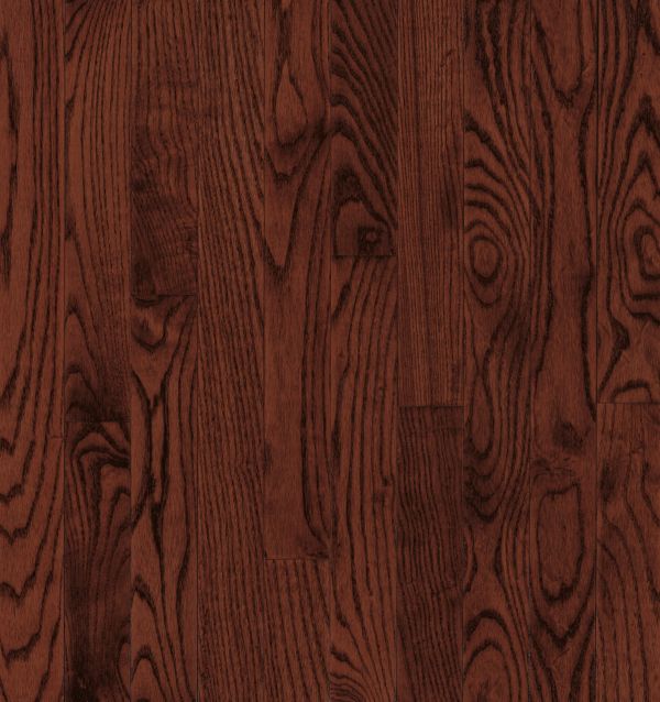 Armstrong Yorkshire Strip White Oak Cherry Spice Hardwood Flooring