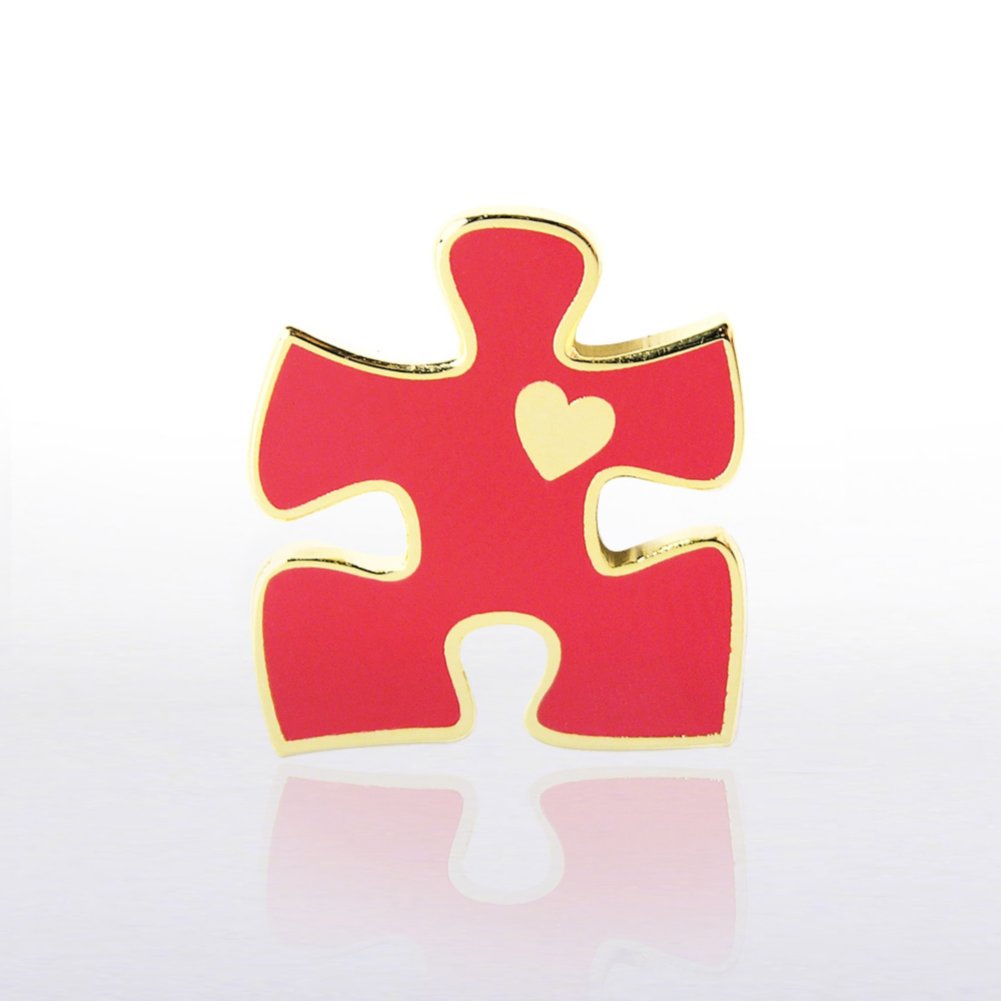 Lapel Pin - Essential Piece With Heart At Baudville.com