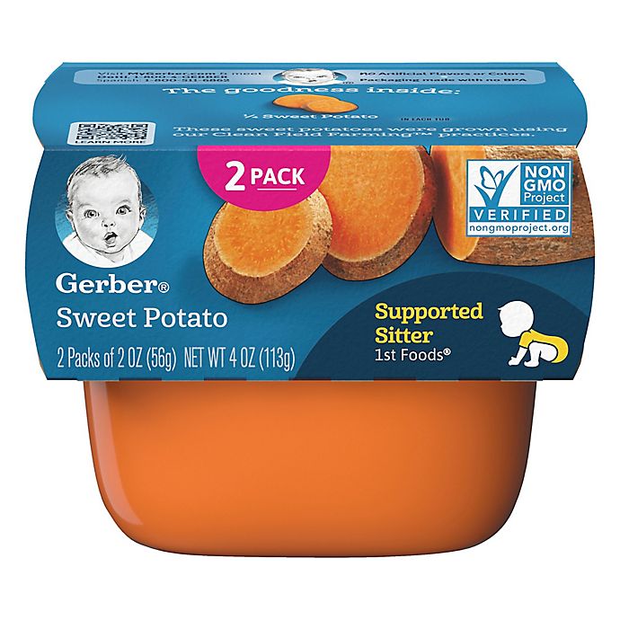 Gerber® 2-Pack 2 oz. 1st Foods Sweet Potato Food Tubs