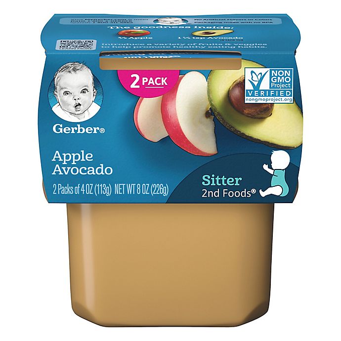 Gerber® 2nd Foods® 2-Pack 4 oz. Apple Avocado