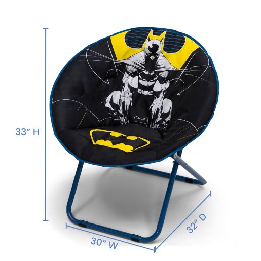 Delta Children Batman Saucer Chair For Kids Teens Adults Bed Bath Beyond