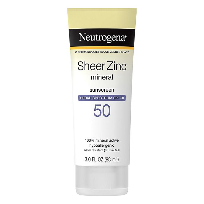 Neutrogena® Sheer Zinc™ Dry-Touch 3 fl. oz. Sunscreen with Broad Spectrum SPF 50