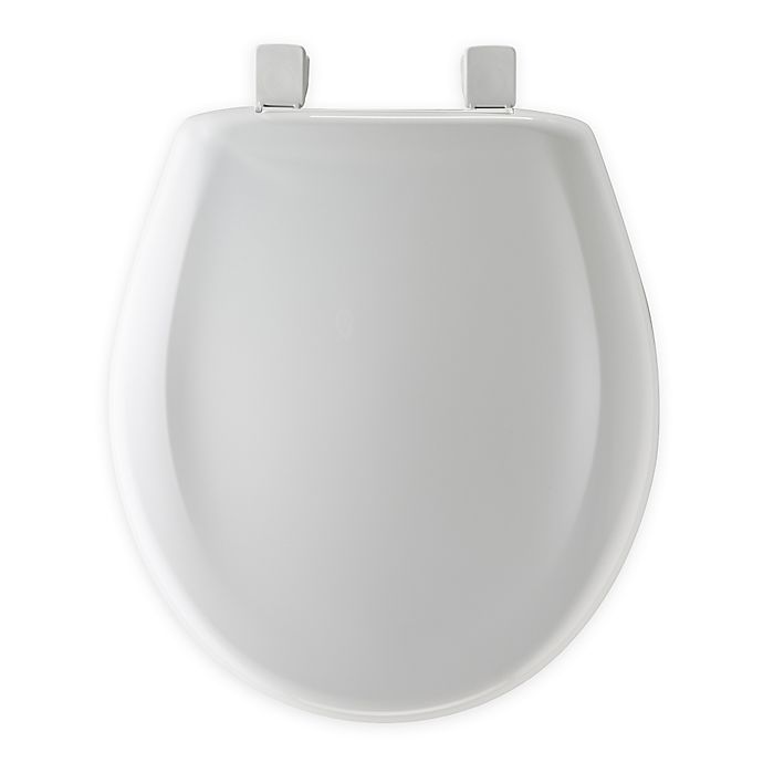 Mayfair Round Plastic Whisper Close® Toilet Seat in White