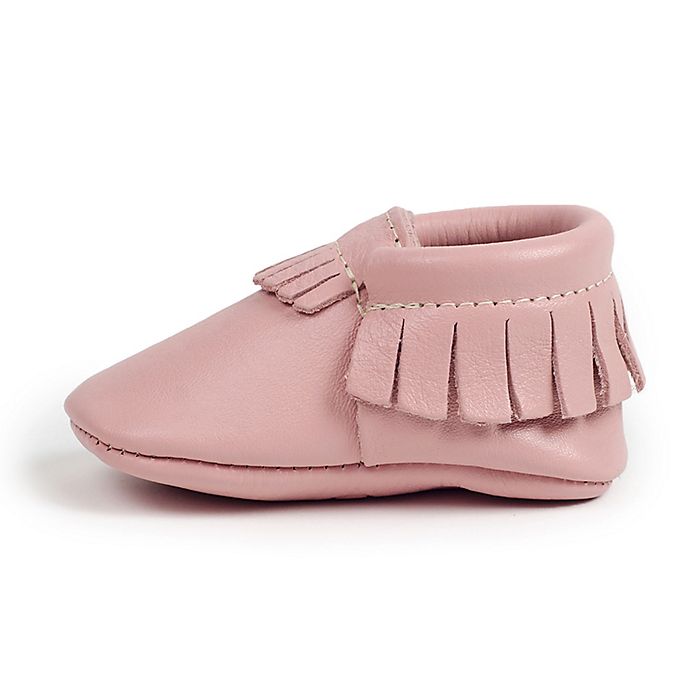 Freshly Picked Size 6-12M Moccasins in Blush