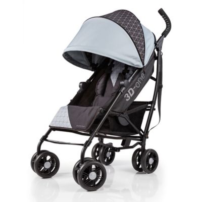 Summer Infant® 3Done™ Convenience Stroller in Flint Grey/Black  buybuy BABY