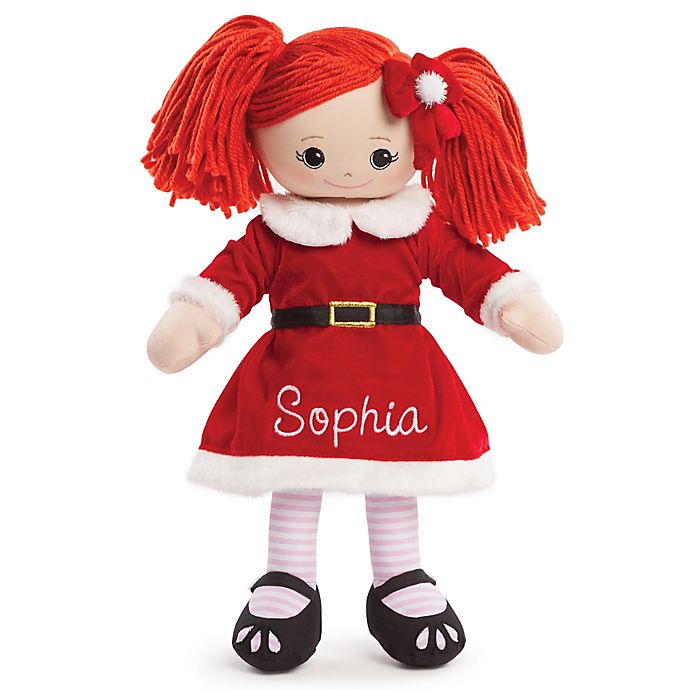 Santa Dress Doll in Red