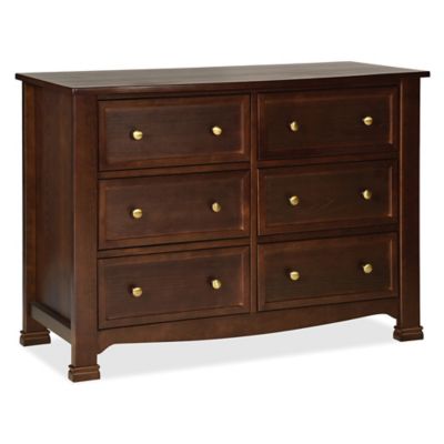 DaVinci Kalani 6-Drawer Double Wide Dresser in Espresso ...