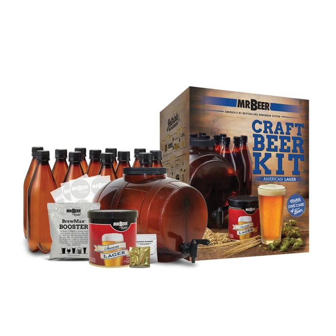 Mr. Beer American Lager Complete Beer Kit Bed Bath & Beyond