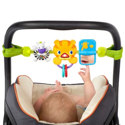 bright starts busy birdies carrier toy bar