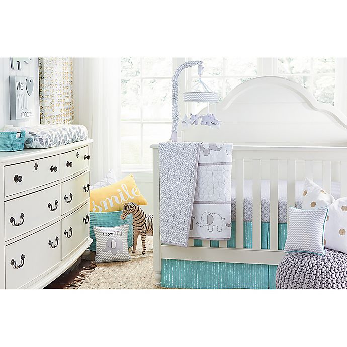 Wendy Bellissimo™ Unisex Mix & Match Crib Bedding Collection in Grey/Yellow