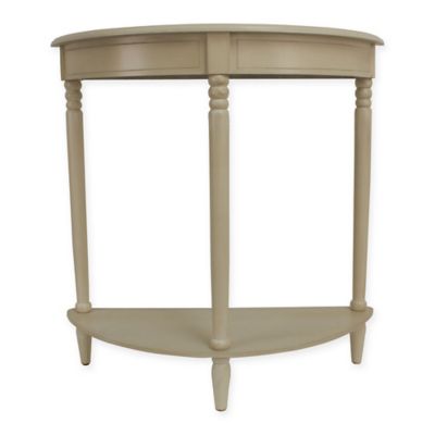 accent table half round