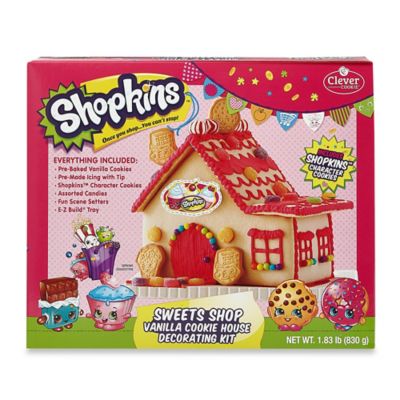 shopkins gingerbread house