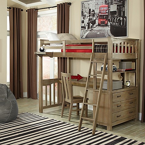 Truck Bed Bed >> Hillsdale Highland Twin Loft Bed with Desk in Driftwood - Bed Bath & Beyond Truck Bed Bed >> Hillsdale Highland Twin Loft Bed with Desk in Driftwood - Bed Bath & Beyond