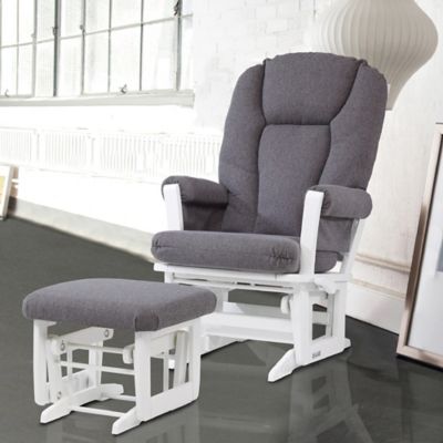 dutailier glider recline and ottoman combo