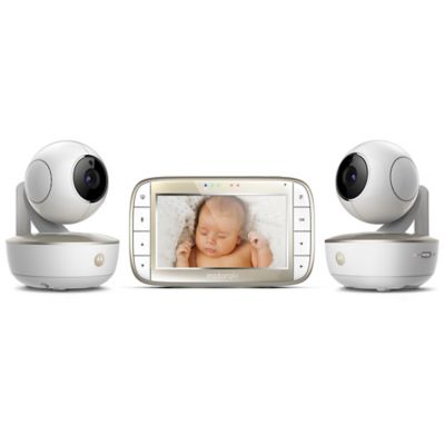 motorola 5 inch baby monitor 2 cameras