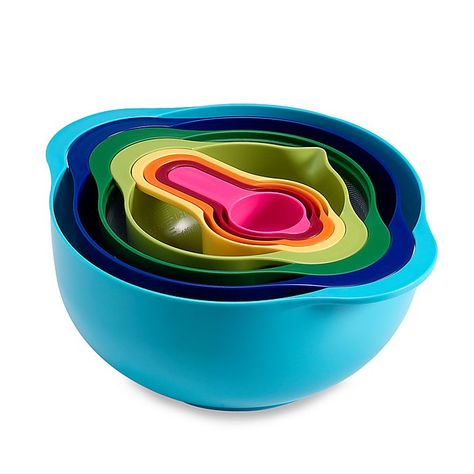 Joseph Joseph® 8-Piece Multicolor Nesting Mixing Bowl and Measuring Set