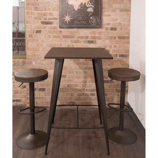 Lumisource Dakota Adjustable Bar Stools Set Of 2 Bed Bath Beyond