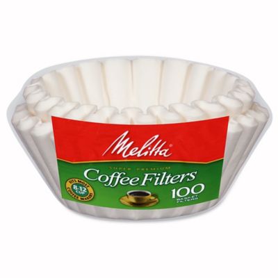 Melitta® 100-Count Basket Coffee Filters - Bed Bath & Beyond