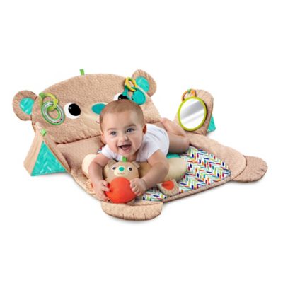 bright starts tummy time mat